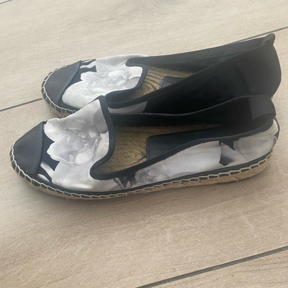Fendi espadrilles with flower print